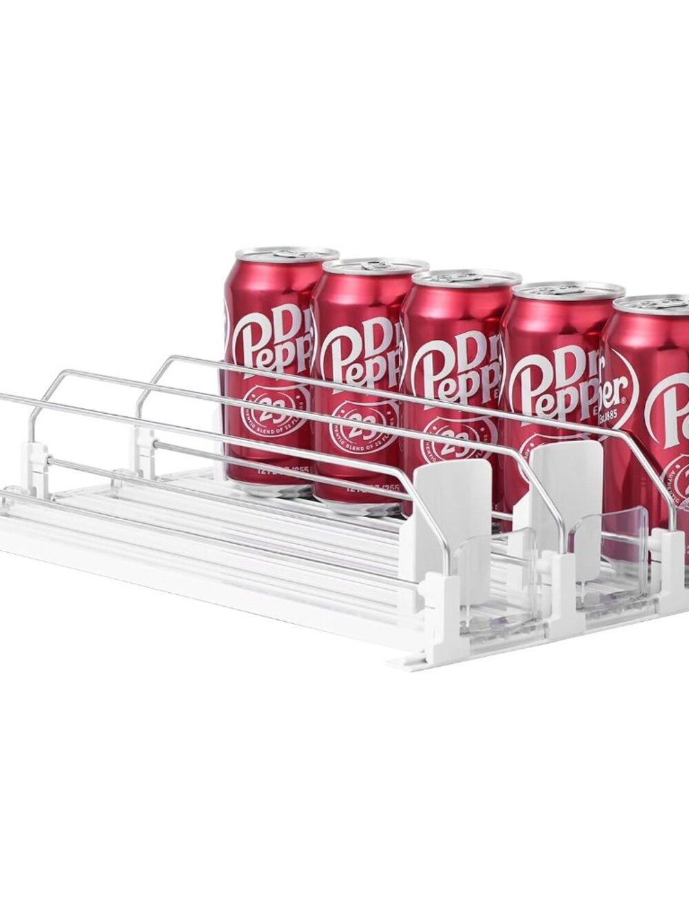Drink Organizer for Fridge,Holds 15 Cans